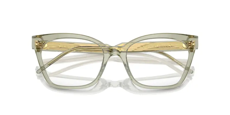 Donna AR7257U 6083 Montature da vista Acetato Verde Trasparente Cat Eye Normale miniatura 2