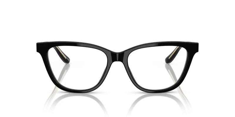 Giorgio Armani Donna AR7263 5875 Montature da vista Acetato Nero Trasparente Cat Eye Normale miniatura 2