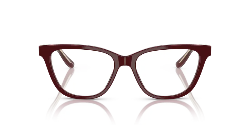 Giorgio Armani Donna AR7263 5955 Montature da vista Acetato Rosso Trasparente Cat Eye Normale miniatura 2