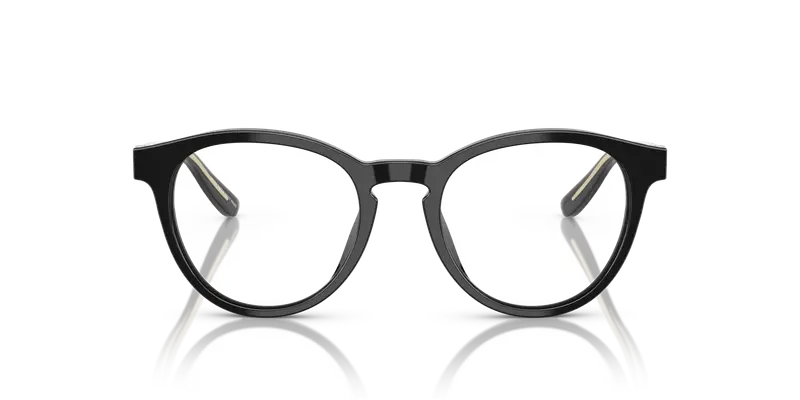 Giorgio Armani Donna AR7266U 5875 Montature da vista Acetato Nero Trasparente Pantos Normale miniatura 2