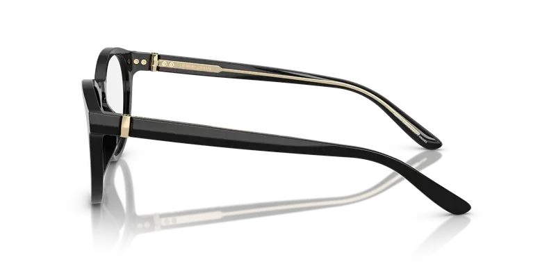 Giorgio Armani Donna AR7266U 5875 Montature da vista Acetato Nero Trasparente Pantos Normale miniatura 3