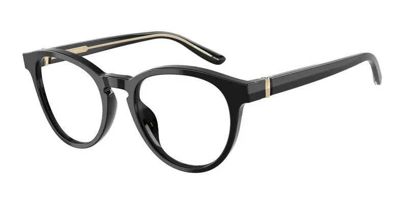 Donna AR7266U 5875 Montature da vista Acetato Nero Trasparente Pantos Normale