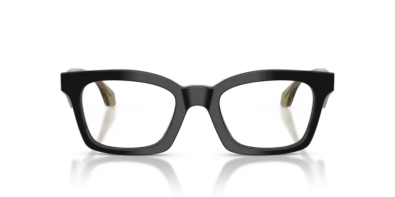 Giorgio Armani Donna AR7277U 5001 Montature da vista Acetato Nero Trasparente Farfalla Normale miniatura 2