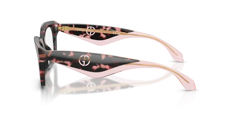 Giorgio Armani Donna AR7277U 6230 Montature da vista Acetato Tartaruga Trasparente Farfalla Normale miniatura 3