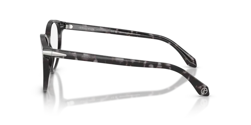 Giorgio Armani Donna AR7279 6236 Montature da vista Acetato Tartaruga Trasparente Rotonda Normale miniatura 3