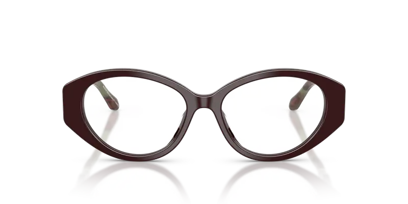 Giorgio Armani Donna AR7281U 6228 Montature da vista Acetato Viola Trasparente Rotonda Normale miniatura 2