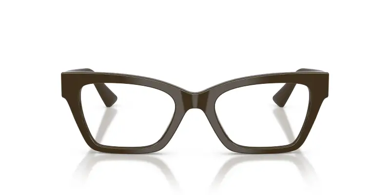 Donna AR7285HU 6307 Montature da vista Acetato Marrone Trasparente Cat Eye Normale miniatura 3