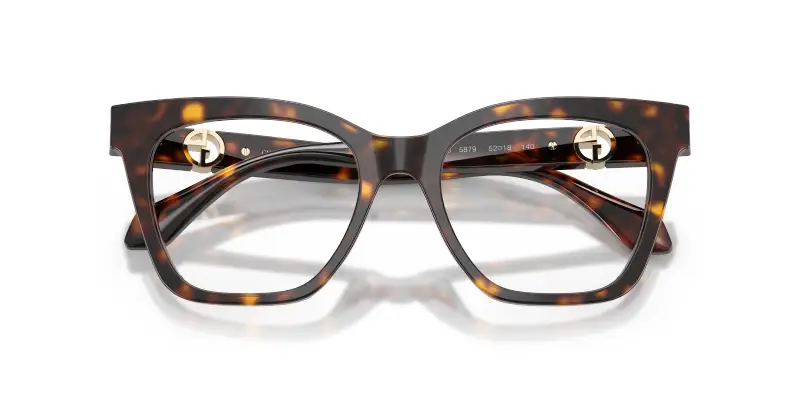 Donna AR7286U 5879 Montature da vista Acetato Tartaruga Trasparente Cat Eye Normale miniatura 2