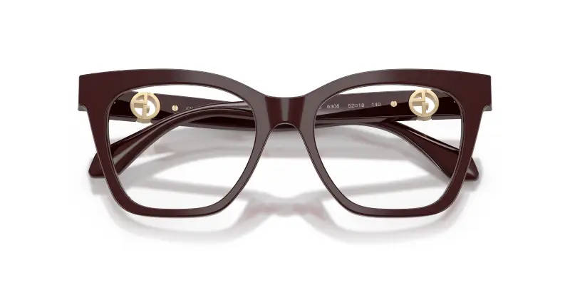 Donna AR7286U 6308 Montature da vista Acetato Viola Trasparente Cat Eye Normale miniatura 2