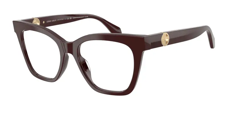 Donna AR7286U 6308 Montature da vista Acetato Viola Trasparente Cat Eye Normale