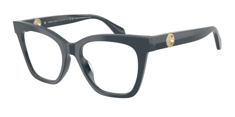 Donna AR7286U 6309 Montature da vista Acetato Blu Trasparente Cat Eye Normale
