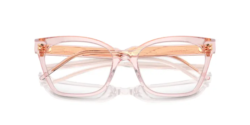 Donna Giorgio Armani AR7257U 6073 Montature da vista Acetato Rosa Trasparente Cat Eye Normale miniatura 2