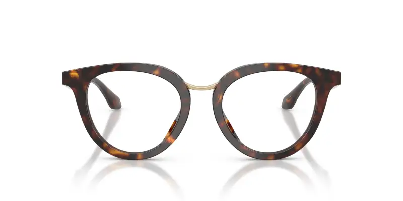 Donna Giorgio Armani AR7289U 6124 Montature da vista Acetato Tartaruga Trasparente Rotonda Normale miniatura 3