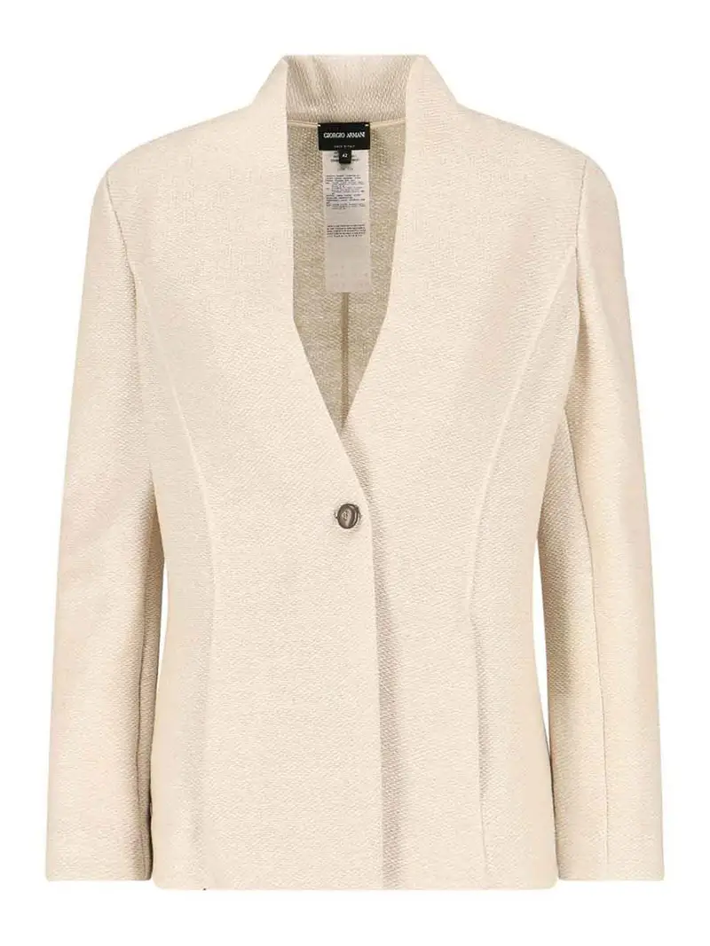 Giacca Monopetto Bianco