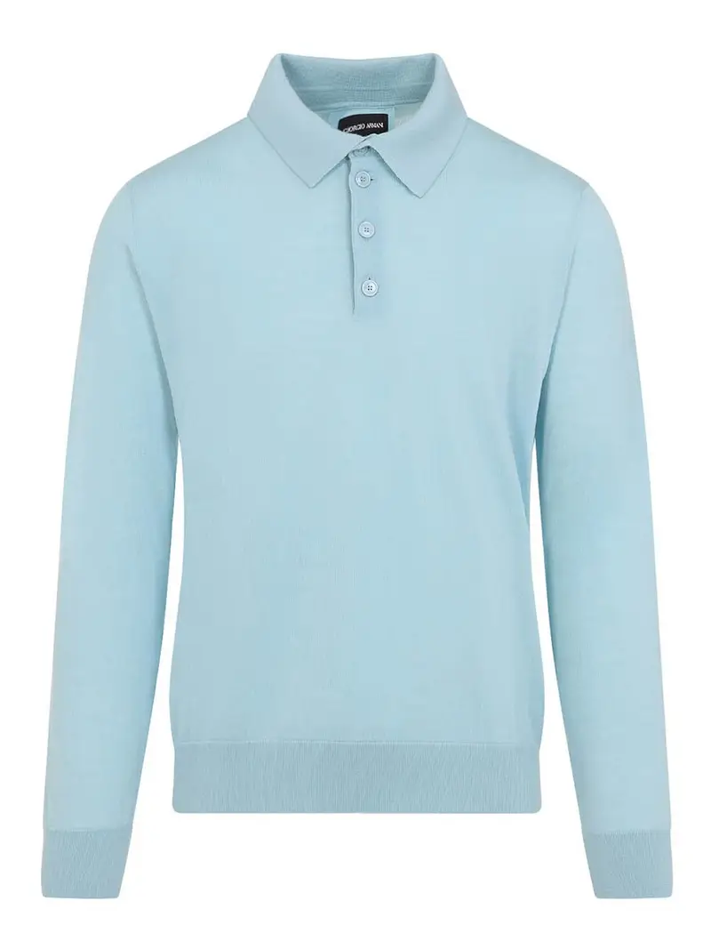 Maglione di lana Azzurro