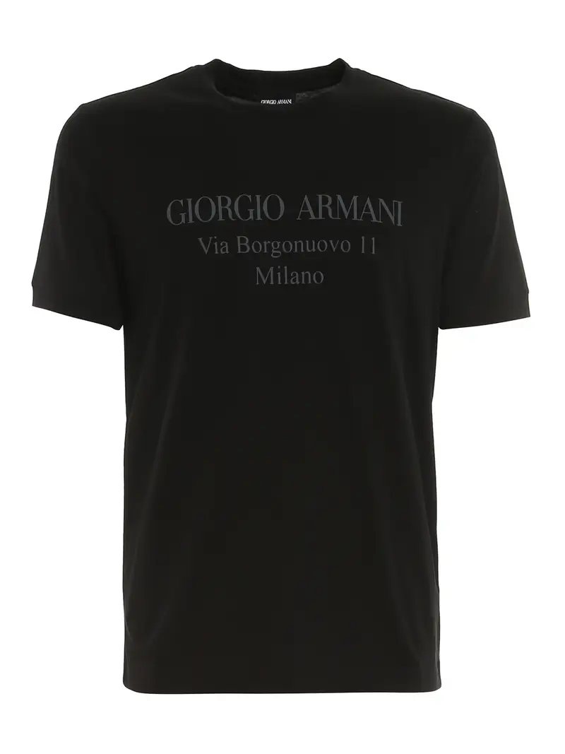Giorgio Armani T-shirt Nero 4231505