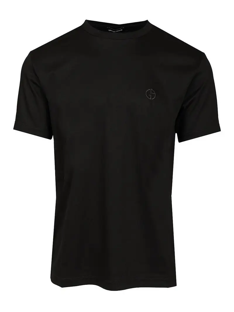 T-shirt di cotone Nero