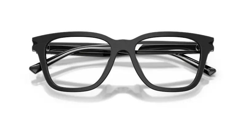 Unisex Giorgio Armani AR7288U 5009 Montature da vista Acetato Nero Trasparente Pillow Normale miniatura 2