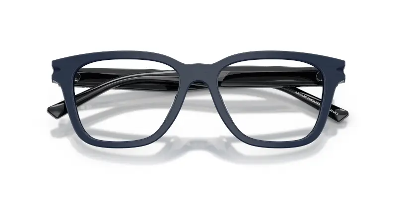 Unisex Giorgio Armani AR7288U 6039 Montature da vista Acetato Blu Trasparente Pillow Normale miniatura 2