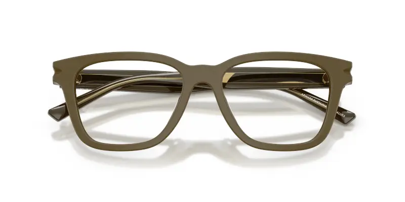 Unisex Giorgio Armani AR7288U 6401 Montature da vista Acetato Verde Trasparente Pillow Normale miniatura 2