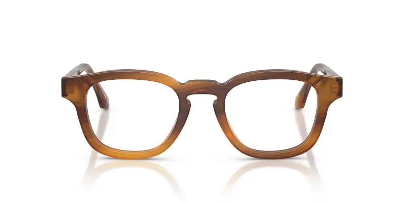 Unisex Giorgio Armani AR7291U 6163 Montature da vista Acetato Tartaruga Trasparente Pillow Normale miniatura 3