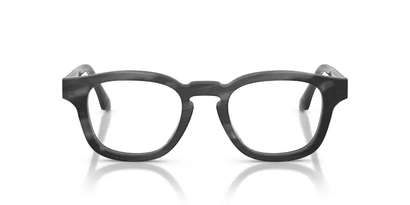 Unisex Giorgio Armani AR7291U 6393 Montature da vista Acetato Tartaruga Trasparente Pillow Normale miniatura 3