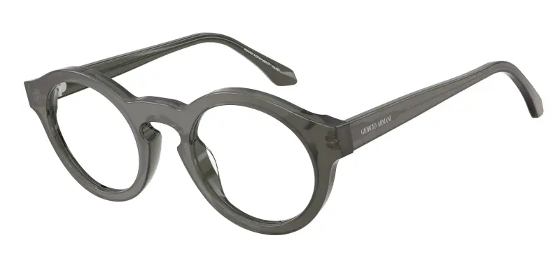 Unisex Giorgio Armani AR7292U 6396 Montature da vista Acetato Verde Trasparente Pantos Normale