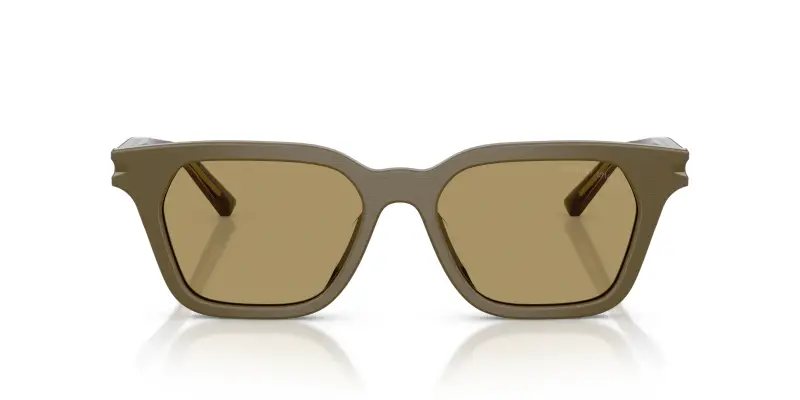 Unisex Giorgio Armani AR8251U 6401/2 Occhiali da sole Acetato Verde Verde Pillow Normale miniatura 3