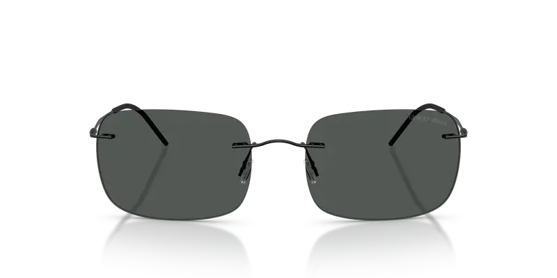 Giorgio Armani Occhiali da sole Uomo Grigio 846847 miniatura 2