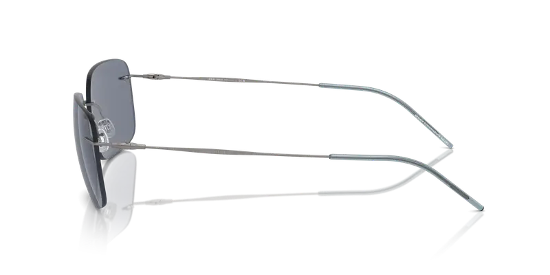 Giorgio Armani Occhiali da sole Uomo Blu 829228 miniatura 3