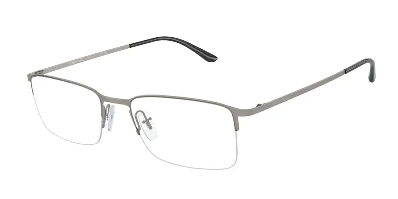 Giorgio Armani Uomo AR5010  3037 Montature da vista Acciaio Oro Trasparente Squadrata Normale