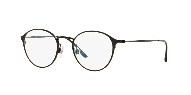 Giorgio Armani Uomo AR5055TD  3001 Montature da vista Titanio Nero Trasparente Pantos Normale