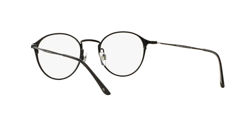 Giorgio Armani Uomo AR5055TD 3001 Montature da vista Titanio Nero Trasparente Pantos Normale miniatura 3