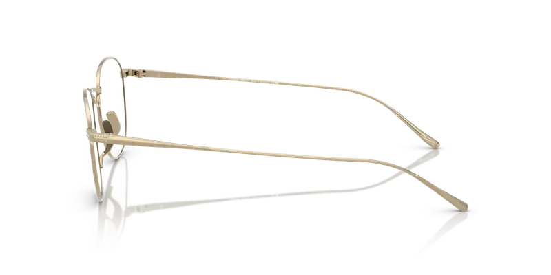 Giorgio Armani Uomo AR5148T 3384 Montature da vista Titanio Oro Trasparente Pantos Normale miniatura 3