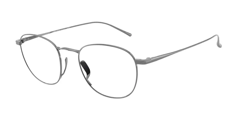 Giorgio Armani Uomo AR5148T  3385 Montature da vista Titanio Grigio Trasparente Pantos Normale