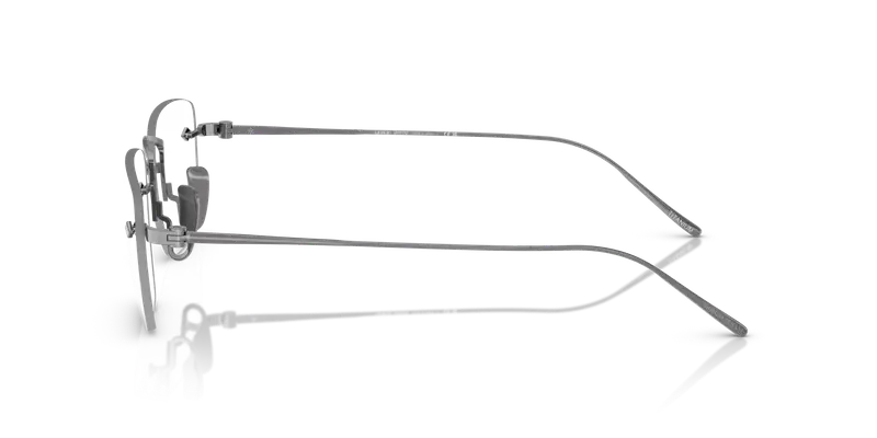 Giorgio Armani Uomo AR5149T 3385 Montature da vista Titanio Grigio Trasparente Pillow Normale miniatura 3