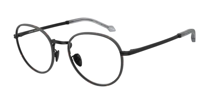 Giorgio Armani Uomo AR5151J  3001 Montature da vista Metallo Nero Trasparente Pantos Normale