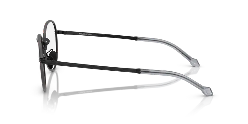 Giorgio Armani Uomo AR5151J 3001 Montature da vista Metallo Nero Trasparente Pantos Normale miniatura 3