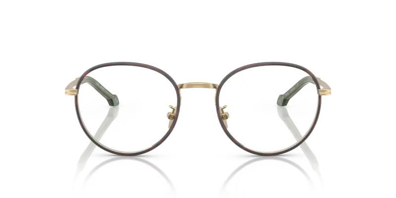 Giorgio Armani Uomo AR5151J 3002 Montature da vista Metallo Oro Trasparente Pantos Normale miniatura 2