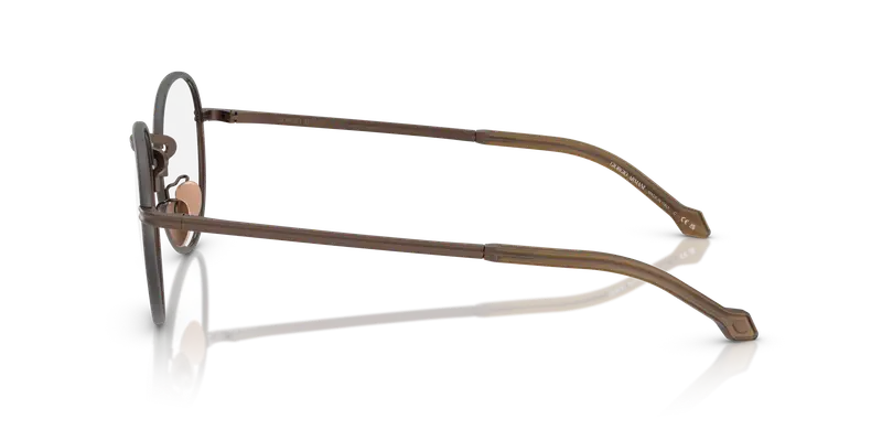 Giorgio Armani Uomo AR5151J 3006 Montature da vista Metallo Bronzo Trasparente Pantos Normale miniatura 3