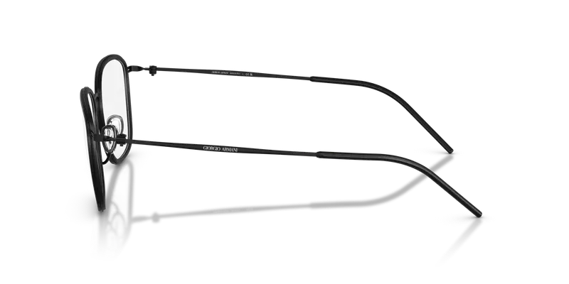 Giorgio Armani Uomo AR5154 3001 Montature da vista Metallo Nero Trasparente Pillow Normale miniatura 3