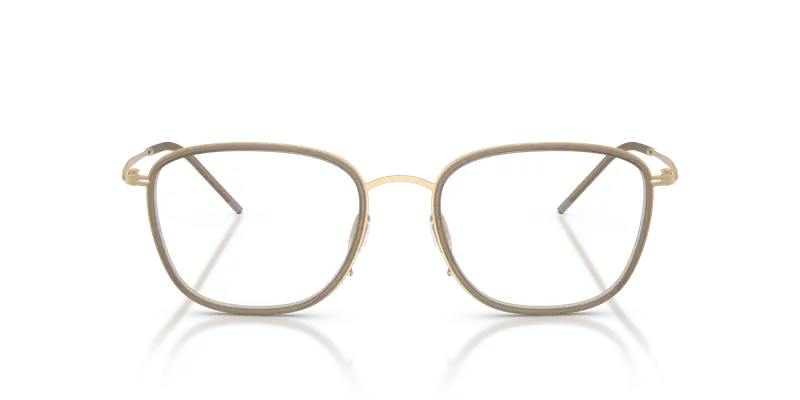 Giorgio Armani Uomo AR5154 3002 Montature da vista Metallo Oro Trasparente Pillow Normale miniatura 2