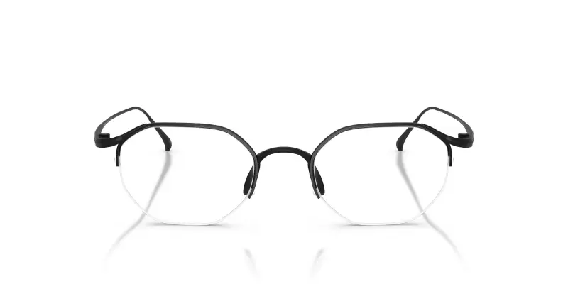 Uomo AR5157T 3404 Montature da vista Titanio Nero Trasparente Pillow Normale miniatura 3