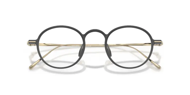 Uomo AR5159T 3404 Montature da vista Titanio Nero Trasparente Pantos Normale miniatura 2