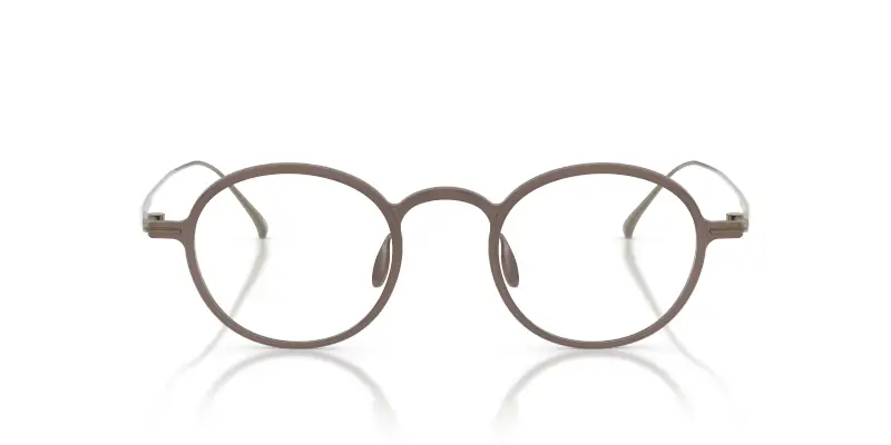 Uomo AR5159T 3407 Montature da vista Titanio Marrone Trasparente Pantos Normale miniatura 3