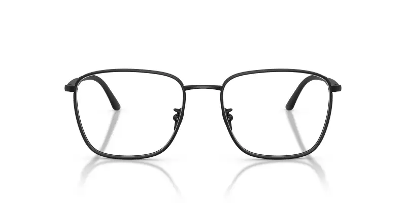 Uomo AR5160J 3001 Montature da vista Metallo Nero Trasparente Pillow Normale miniatura 3