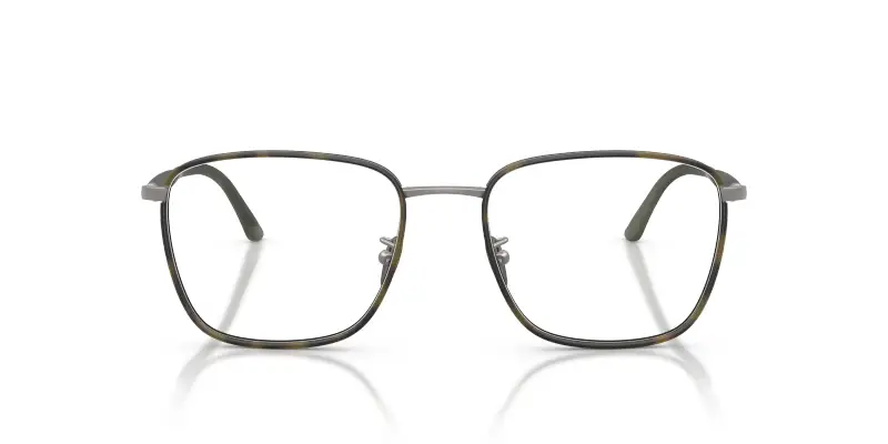 Uomo AR5160J 3416 Montature da vista Metallo Grigio Trasparente Pillow Normale miniatura 3