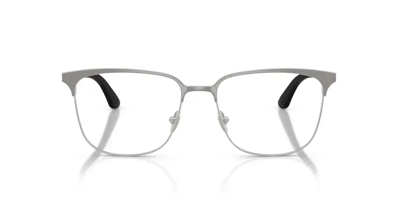 Uomo AR5163 3003 Montature da vista Metallo Grigio Trasparente Pillow Normale miniatura 3