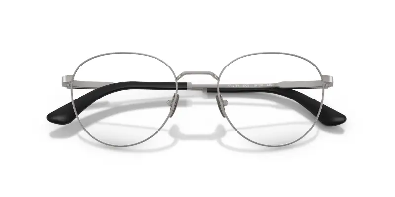 Uomo AR5164 3003 Montature da vista Metallo Grigio Trasparente Pantos Normale miniatura 2