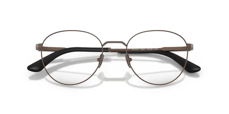 Uomo AR5164 3006 Montature da vista Metallo Bronzo Trasparente Pantos Normale miniatura 2